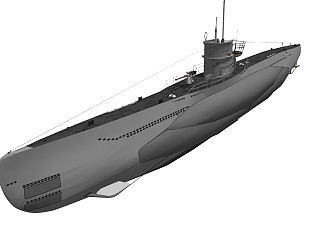 精细船只军事模型军舰 航母 潜水艇(31)